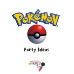 pokemon themed party ideas